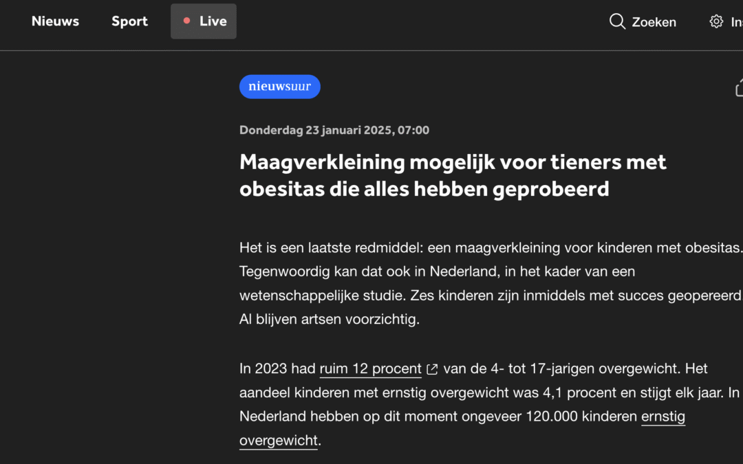 Wanneer “ze hebben alles geprobeerd” niet betekent wat je denkt | Gastric bypass voor 13-jarigen